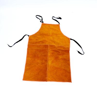 China Cheap Custom Apron Apron Heavy Duty Flame Proof Flame Proof Acid Heat Resistant BBQ BBQ Welder Apron For Wholesale for sale