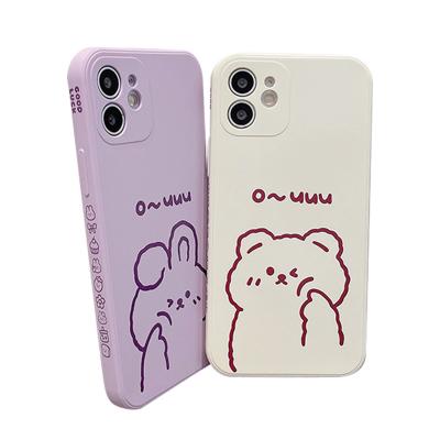 China Other Silicone Customization Suitable For Cell Phone12 Cell Phone Case Side 11 Protective Case UV Printing Factory for sale