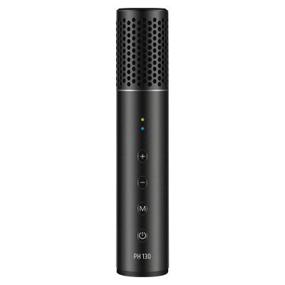 China Portable Livestream Mic Handheld Karaoke Machine Speaker Microphone TAKSTAR pH 130 Handheld Smart Phone Microphone 9 Voice Effects for sale