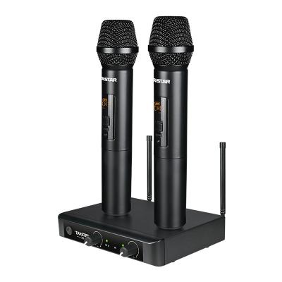 China TAKSTAR X3HH Handheld Microphone UHF Wireless Microphone System, Dual Metal Wireless Mic Set, 150Ft Long Distance, 8 Hours UHF Use for sale