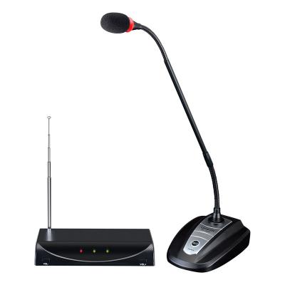 China Gooseneck Microphone TAKSTAR MS-208W Conference Wireless Microphone Table Goose Neck Meeting Professional Desktop Microphone for sale