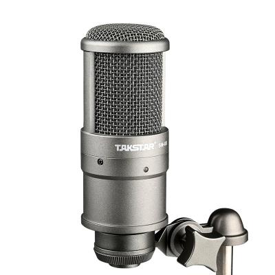 China Takstar SM-8B studio desktop microphone/recording microphone, condenser microphone with windproof sponge for vocal recording, dubbing for sale