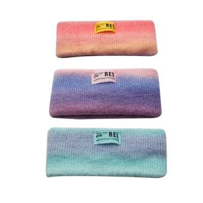 China Fashion Sports Travel Fashion Accessories Personalized Facial Disposable Wrap Novelty Stretch Lightweight Stripe Headband for sale