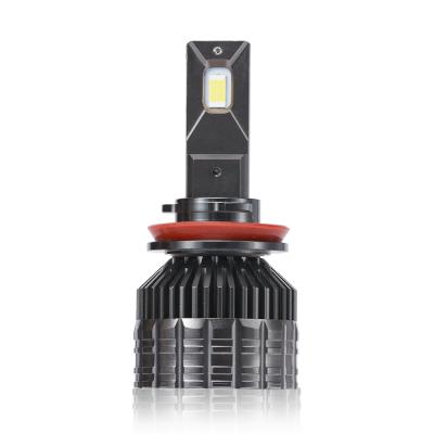 China Hot Selling Super Bright Amazon Car LED Head Light Auto Car Led Cooling Lights H1 H3 880 Fan HB3 9006 H11 Car Light Bulbs 16000lm 16000lm K5 LED H7 H4 LED Headlight for sale