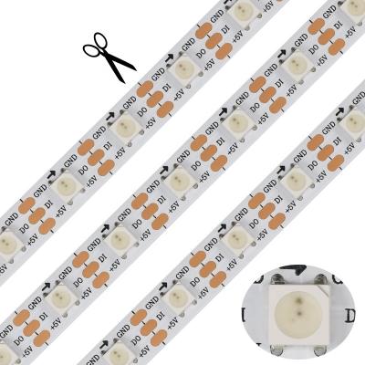 China Accessible LANDSCAPE 5v LED Strip Light WS2812B Digital RGB LED Strip Light LC8812B for party ktv for sale