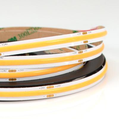 China LANDSCAPE COB strip light 420 LED COB/meter 8mm 10w/m 12v 24v led dotless led strip strip light for sale