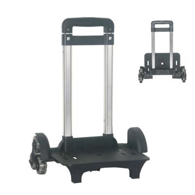 中国 2003K Trolley Cart School Bag Retractable Luggage Handles  Wheeled Trolley For Luggage 販売のため