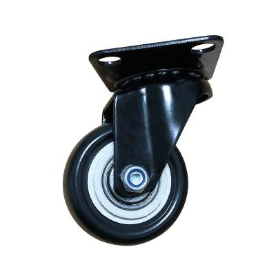 China JX002 1.5 2 2.5 Inches Industrial Luggage Trolley Wheel Swivel Trolley Casters And Wheels Caster Wheel for sale