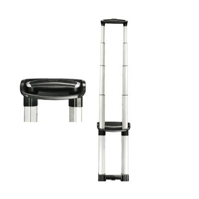 China JX8066-3 Factory price luggage parts aluminium pull backpack telescopic handle for trolley for sale