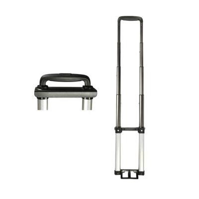 China JX8123 Jingxiang five sections extension luggage telescopic trolley handle spare parts travel bag aluminium accessories handle for sale