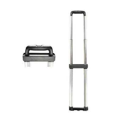 China JX8128 Luggage Telescopic Trolley 	Luggage Spare Parts  Aluminium Pull Handle For Suitcase for sale