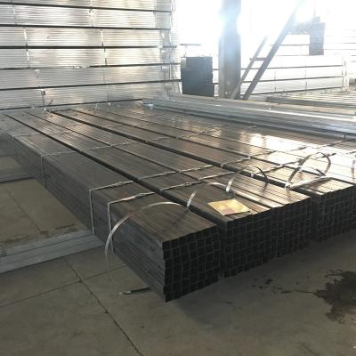 China Drill Pipe Section Black Square Rectangular Hollow Tube for sale