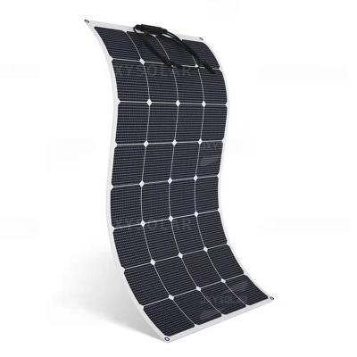 China HANSTART Super Light Flexible Flexible Solar Panel 500W 55W-150W Monocrystalline Glassless Solar Panel For Car 580*540*2-1460*540*2mm for sale