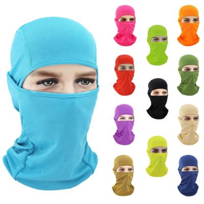 China breathable & Waterproof In Stock 37 Colors Camouflage Balaclava Headwear Accept Custom Logo Knit Ski Masks Balaclava For Motorcycle for sale