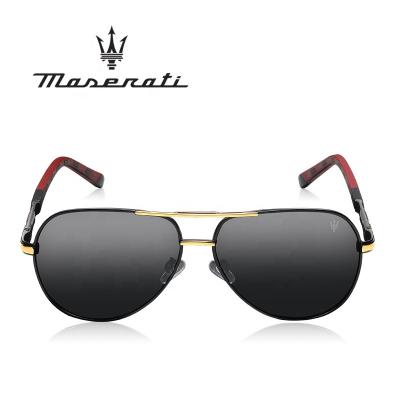 China 2022 Fashion Sunglasses Brand Glass Men's Aluminum Polarized Logo Sunglasses for sale