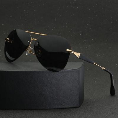 China Fashion Sunglasses Shape 2022 New Designer Car Brand Sunglasses Customized Luxury Men's Polarized Sunglasses for sale