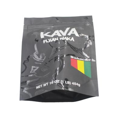 China Recyclable Coffee Beans Or Other Use Tote Bag Stain Proof Smell Proof Zipper Foil UV Printing Pouches for sale