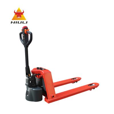 Cina Factory Top NIULI Lithium Battery Small Full 2000kg 2.0ton Cost Effective Small Electric Pallet Truck Electric Pallet Jack in vendita