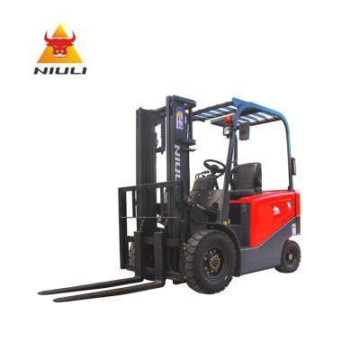 China Factory Hot Selling Battery Forklift NIULI 1.5 Ton 3.5 Ton 3 Ton 2.5 Ton 2 Ton Electric Forklift With SEVCON Controller Te koop