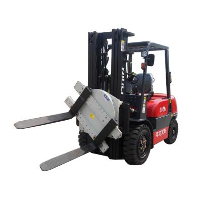 Chine Factory NIULI 3ton 360 degree attachment diesel forklift with attachment rotator à vendre