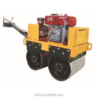 China Lowest Price 550kg Walk Behind Baby Road Roller Compactor 20L for sale