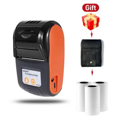 China Hot GOOJPRT PT210 Android Hot Portable Thermal Printer Black And White For Retail for sale