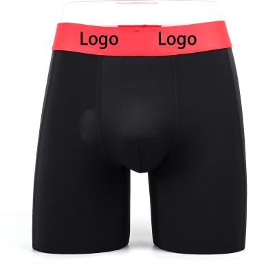 China New Antibacterial Compression Men's Workout Fitness Shorts Men's Underwear Men Boxer Briefs Custom Tight Breathable Wholesale for sale