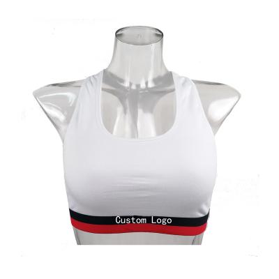 China 2022 New Arrival Breathable Comfort Workout Women Sport Lift Up Bra Top Beautiful Custom Design Ladies Running Vest Gym Seamless Underwear for sale