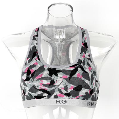 China Custom Made Iadie Sublimation Women Sports Bra Fitness Workout Breathable Sexy High Print Wear Bra for sale