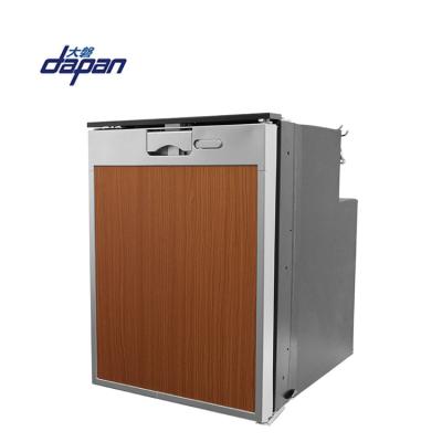 China Plastic Compressor 49liters Car Caravan Truck Refrigerator Cooler Box 12v 220v for sale