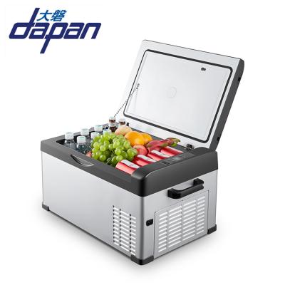 China Design Plastic Metal Metal OEM Mini Fridge Freezer Portable Fridge For Car for sale