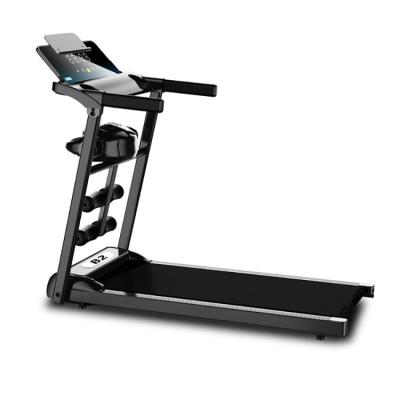 China Stainless Steel And Black ABS Running Machine Fitness Treadmill Folding Suitable For Price Home for sale