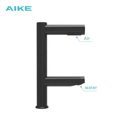 China Hotel World's First Design New AIKE AK7130 Portable 2 in 1 Toilet Air Faucet Wash and Hand Dryer Faucet for sale