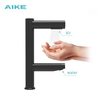 China Hotel AK7130 New Design Innovation Stainless Steel Portable 2 In 1 Toilet Faucet Bathroom Sink With Hand Dryer for sale