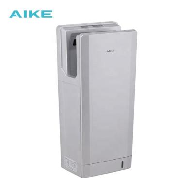 China Hotel AK2070S Auto Vandal Proof ABS Plastic Double Side 1850W 110V / 220V Super HEPA Jet Hand Dryer for sale