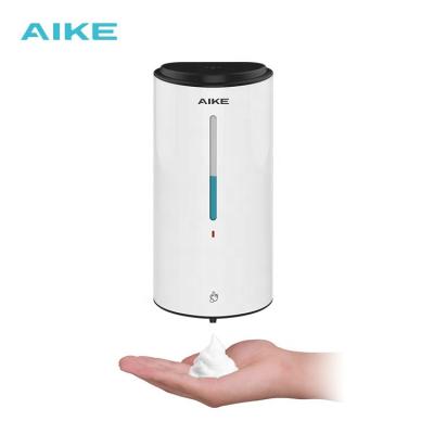 China AK1260 Touchless 850ml Wall Mounted ABS Plastic Foam Soap Dispenser Automatic Logo Stocked for sale