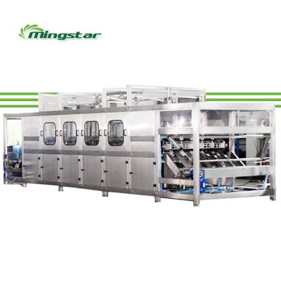 China Food Aquatic Plant 18.9 Liter 5 Gallon Bottle Mineral Water Filling Capping Machine Price In Ghana for sale