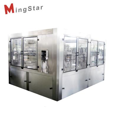 China 14000BPH Complete Full Automatic Beverage Plastic Bottle Filling Machine For Juice Beverage Production Line for sale