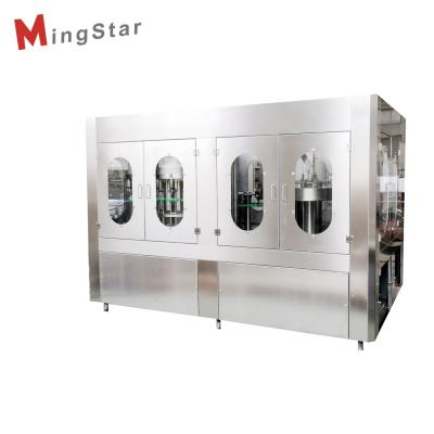 China High Speed ​​Full Automatic Beverage Three In One Carbonated Beverage Filling Machine With High Quality for sale