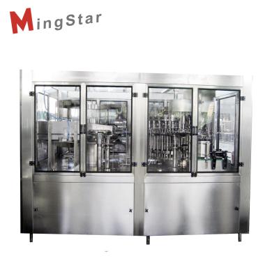 China SS304 Material Full Automatic Beverage Glass Bottle Liquor Bottling Machine For Whiskey, Vodka for sale