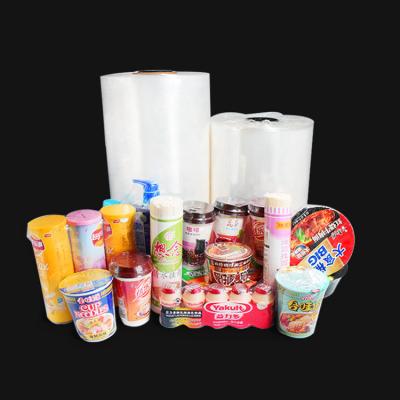 China Shenzhen soft plastic transparent shrink flim roll auto box envelope shrink seal shrink wrap wholesales moisture proof cling film for sale