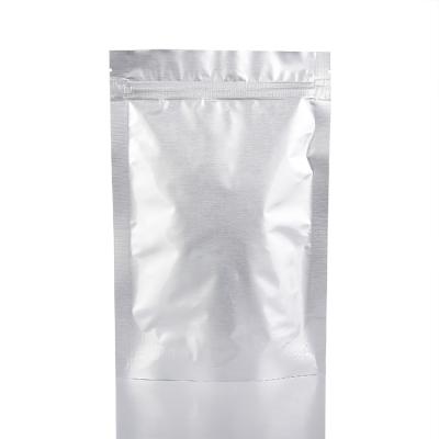 China Silver Moisture Proof Pouch Mylar Ziplock Bags Foil Packaging Bags With Smell Proof Packaging Customized Pouch Logo Item Stand Industrial for sale