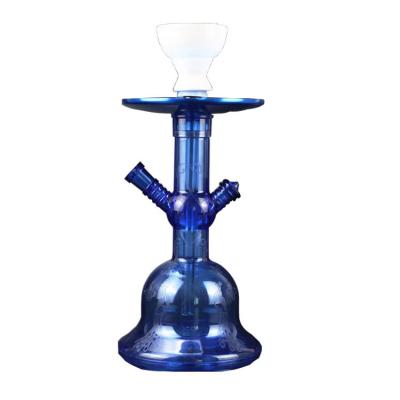 China New Fancy Acylic Shisha Smoking Pipe Set Acrylic Sheesha Glass Hookah With 1 Hose And Colorful Led Lights for sale