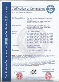 ISO - Wuhan King Suntime CNC Equipment Co.LTD