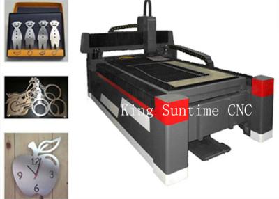 China 1500 X 3000mm Fiber Optic Laser Cutting Machine With Pre - View Pre - Position Function for sale