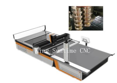 China Intelligently Controls Blade Apparel Cutting Machine , Cutting Fabric Machine 16 - 25kw for sale