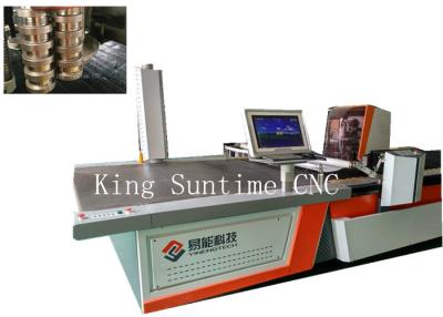 China Unique Knife Leather Die Cutter Machine , Industrial Shoe Cutting Machines 4000rpm / Min for sale