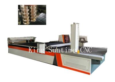 China Soft Material Cutter CNC Clothes Cutting Machine 4000rpm / Min Speed for sale