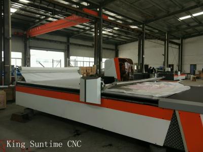 China T - Shirt Sample Straight Knife Cutting Machine , Fabric Machine Cutter 60m / Min for sale