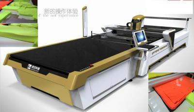 China 2017 New Type Automatic Cloth Cutting Machine For Stuffed Toys Garment Sofa Suit Multi-layers for sale